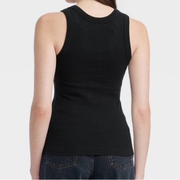 Universal Thread Bundle 90s Ribbed Stretch Tank Top Mauve White Brown Black L/XL - Picture 7 of 13